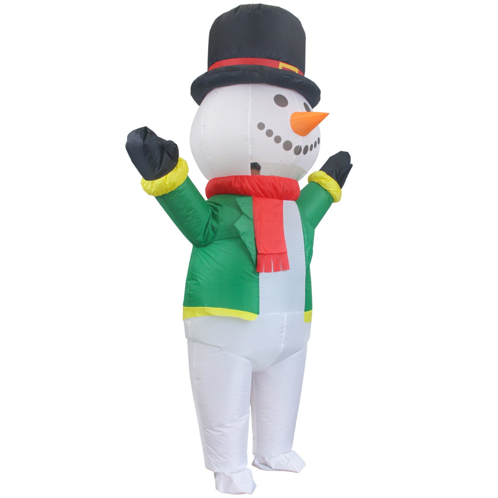 Christmas Snowman inflatable clothing Amazon stage performance Christmas Snowman cross-border Festival funny inflatable clothing