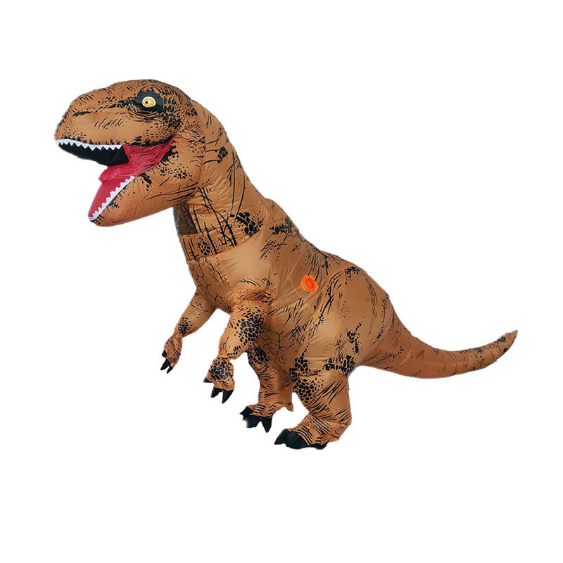Amazon funny children dinosaur celebration doll makeup props Halloween Tyrannosaurus inflatable costume costume