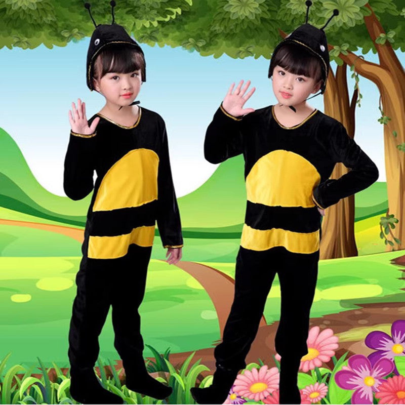 Children's June 1 small ant performance costume kindergarten text-based drama animal performance costume Ant cross the river dance costume