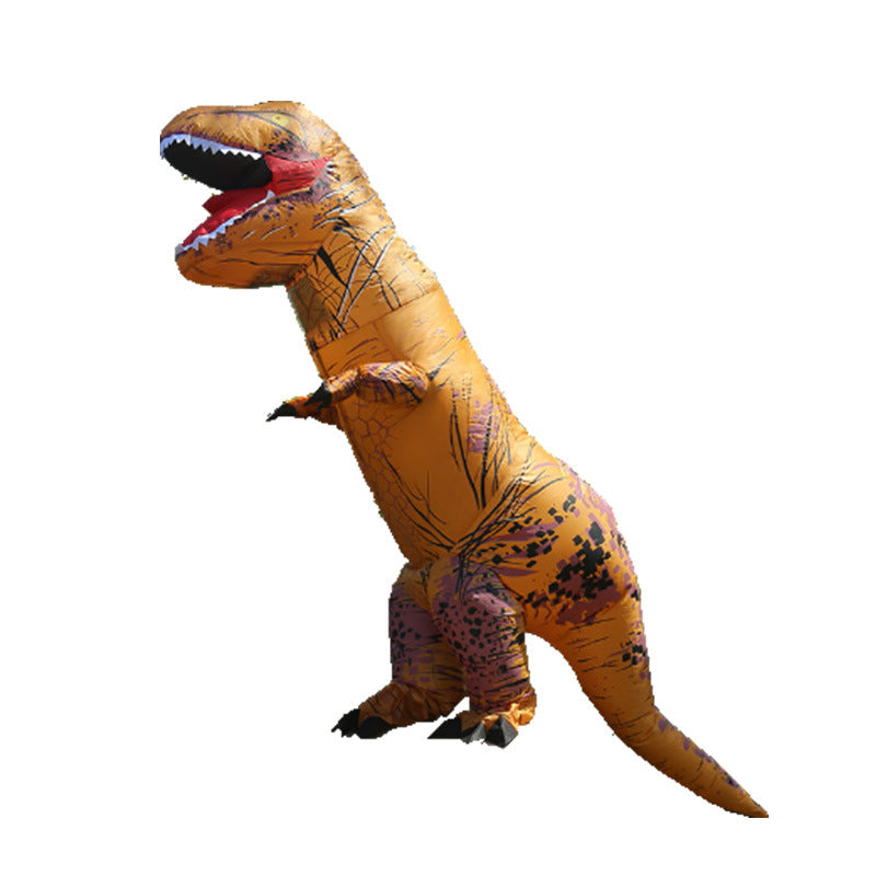 Amazon funny children dinosaur celebration doll makeup props Halloween Tyrannosaurus inflatable costume costume
