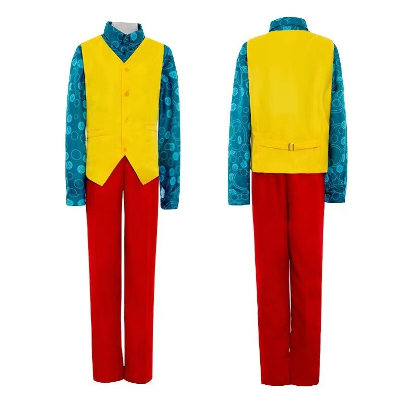 Joaquin Phoenix Joker Costume DC Movie Kids Halloween Cosplay Costume