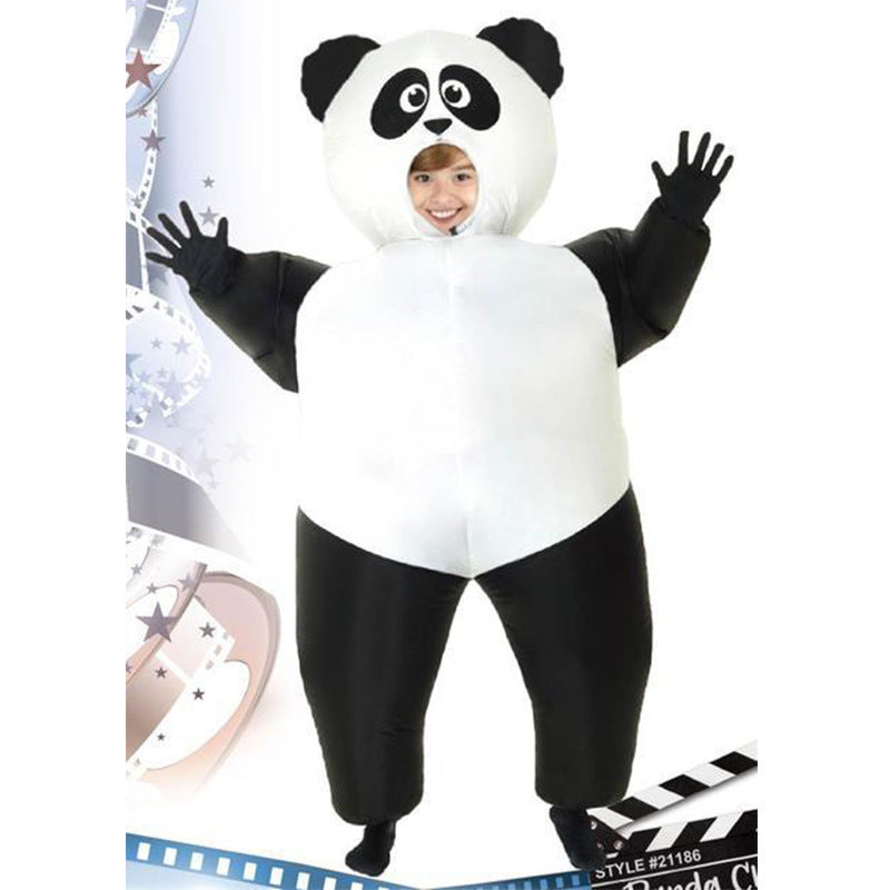 Cross-border Halloween performance inflatable costume American team clown party performance costume performance activity inflatable costume