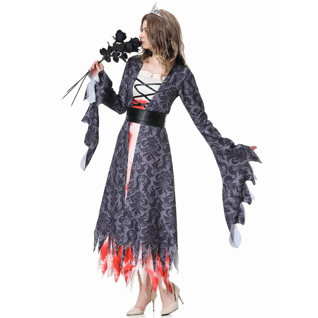 M-XL Halloween Vampire Princess Bride Dress
