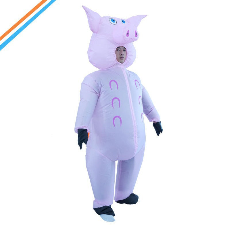 Stage performance cute inflatable pig costume cross-border supply Amazon hot sale company party holiday party