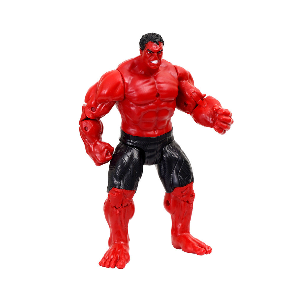 Avengers 7-inch MK85 Steel Spider-Man Captain America figurine garage kits model decoration toys wholesale