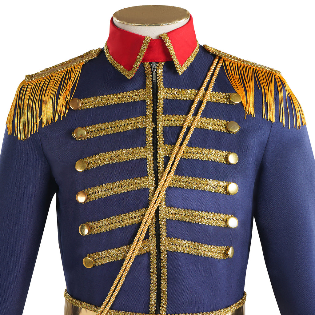 European and American medieval costume retro stand collar circus uniform stage costume suit cos costume