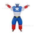 Cross-border Halloween performance inflatable costume American team clown party performance costume performance activity inflatable costume