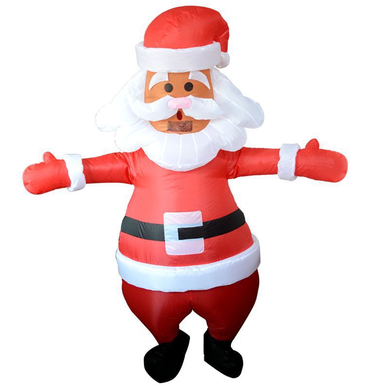 Christmas elk Gingerbread Man Costume party party stage atmosphere props Santa Claus inflatable costume