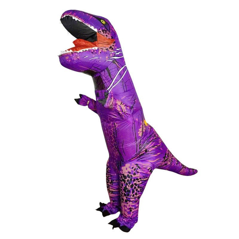 Amazon funny children dinosaur celebration doll makeup props Halloween Tyrannosaurus inflatable costume costume