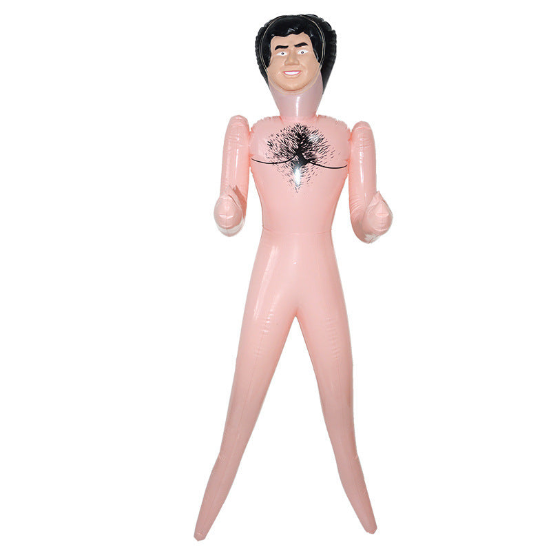 Inflatable single party funny adult simulation nightclub bar dance party inflatable model inflatable doll spoof props