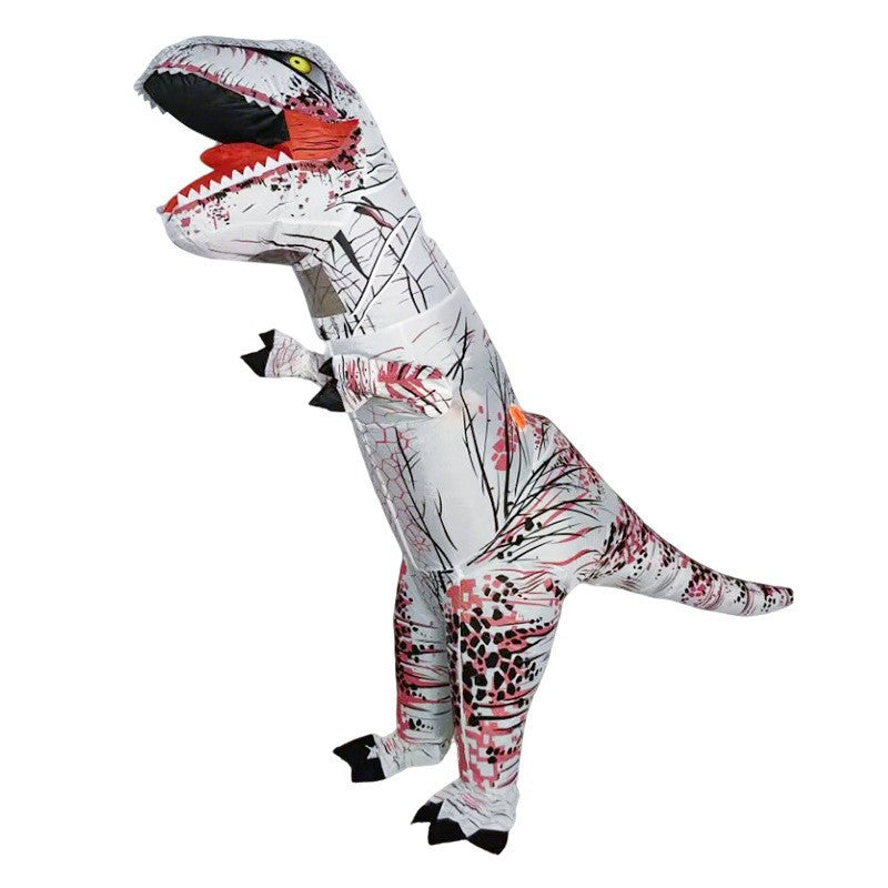 Amazon funny children dinosaur celebration doll makeup props Halloween Tyrannosaurus inflatable costume costume