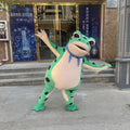 Spot inflatable frog cartoon doll costume TikTok same style selling baby frog wear Muppet walking doll wig