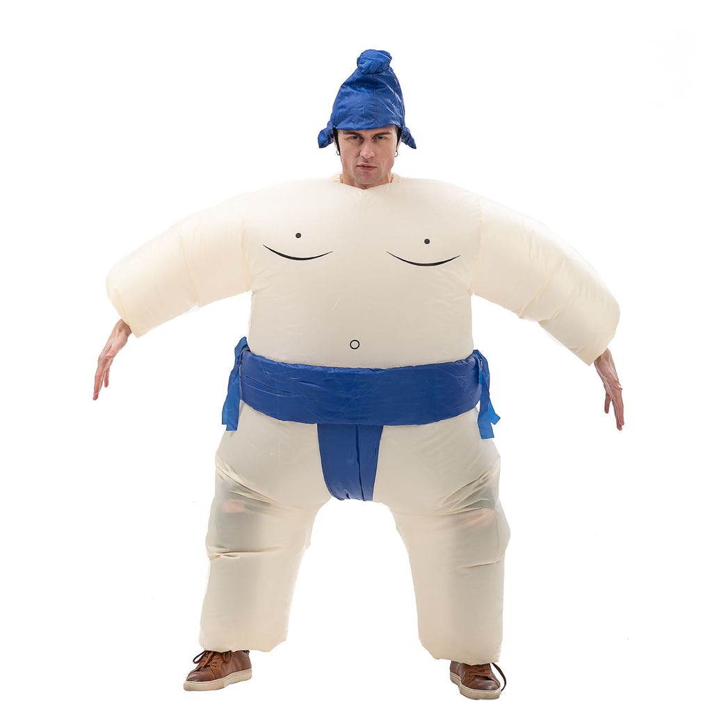 Halloween comedy show wrestling props fat funny inflatable doll costume sumo inflatable clothes
