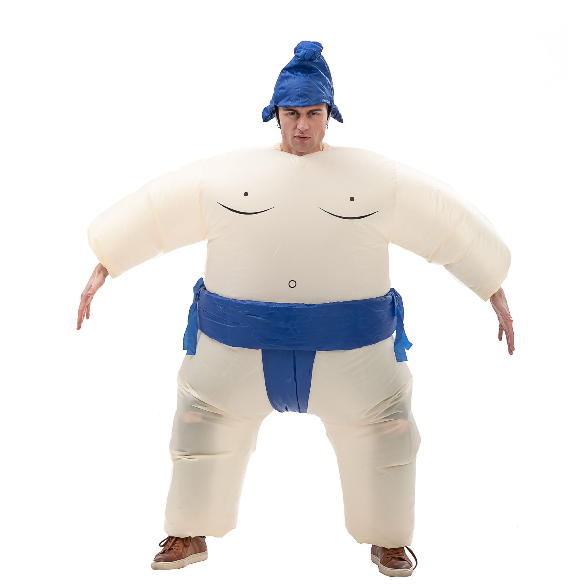 Halloween comedy show wrestling props fat funny inflatable doll costume sumo inflatable clothes