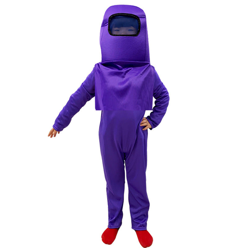 2025 new children's game costume among us space performance costume multi-color optional Halloween costume