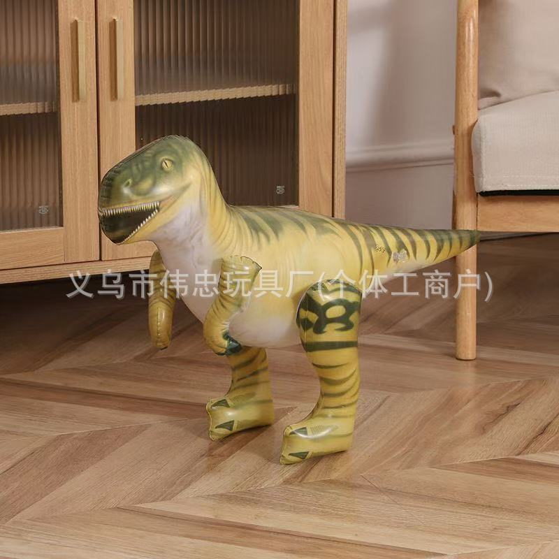 Cross-border spot cartoon inflatable dinosaur inflatable simulation toy inflatable PVC inflatable cartoon animal toy explosion-proof