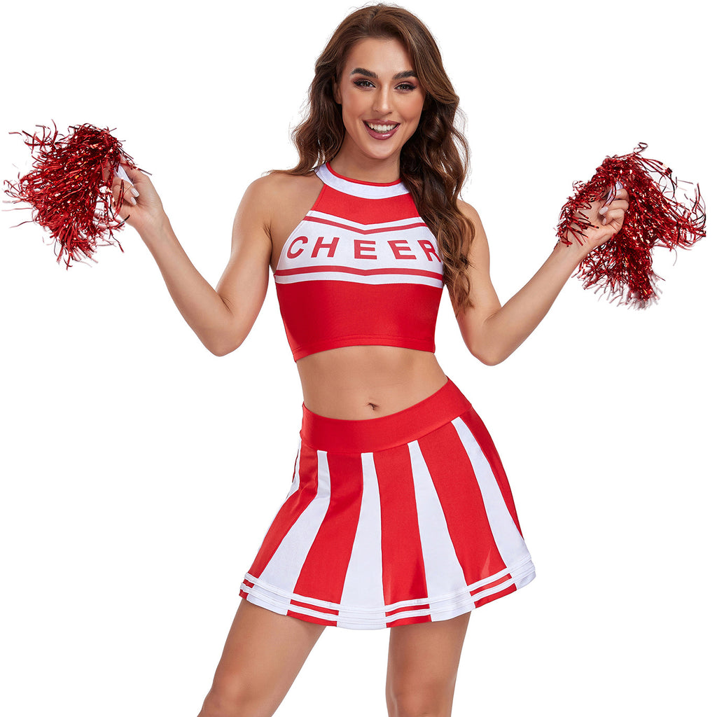 S-XL Women's Cheerleader Costume