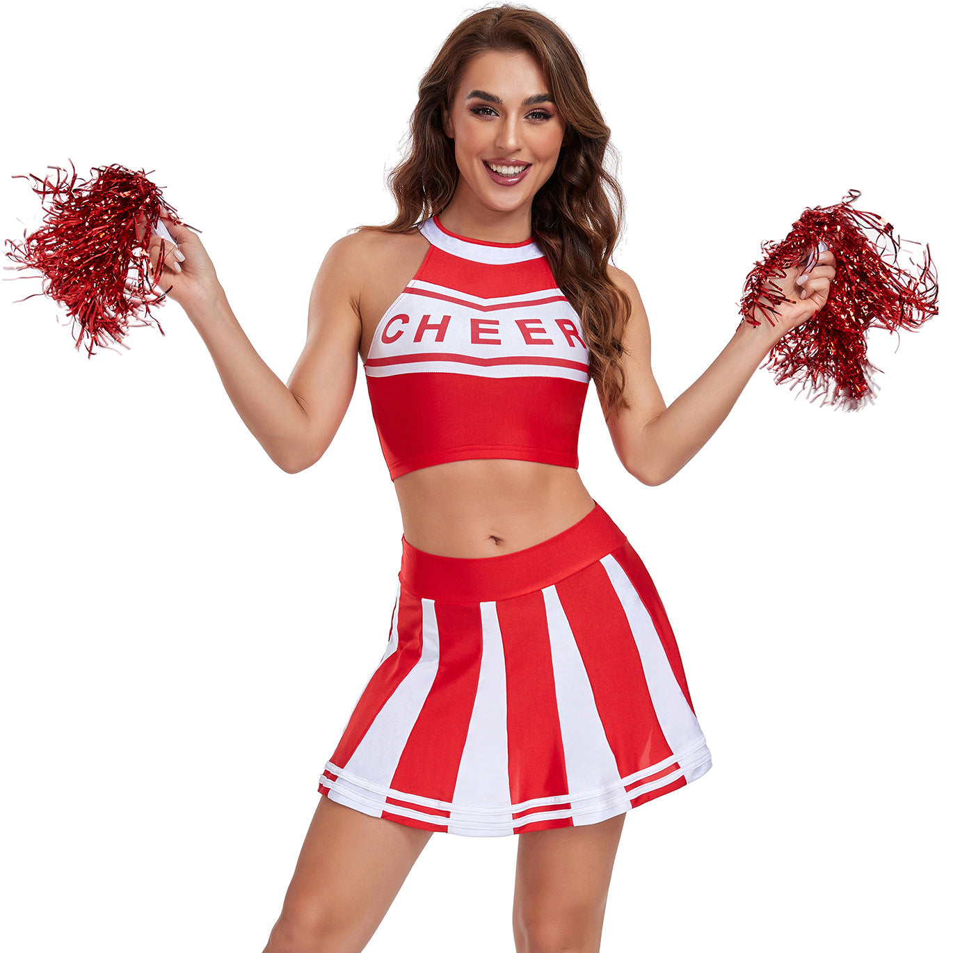 S-XL Women's Cheerleader Costume