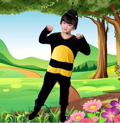 Children's June 1 small ant performance costume kindergarten text-based drama animal performance costume Ant cross the river dance costume