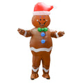 Christmas inflatable clothing cross-border Amazon gingerbread man inflatable clothing party funny clothing Festival performance costume