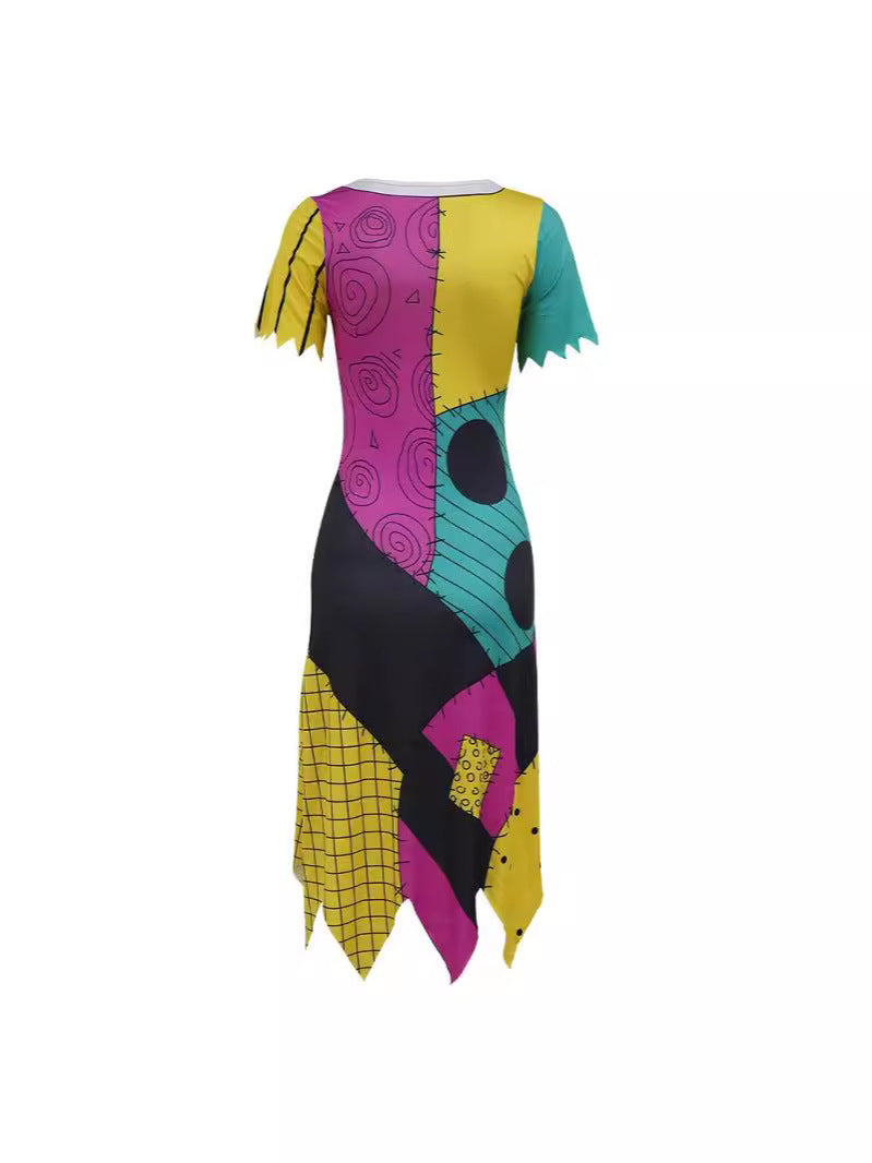 Adult Halloween costume Christmas night surprise Sally cos costume stage costume party performance costume cross-border