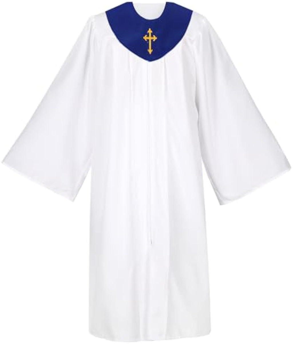 Amazon clergy costume priest cos costume baptism robe men and women priest costume choir costumes