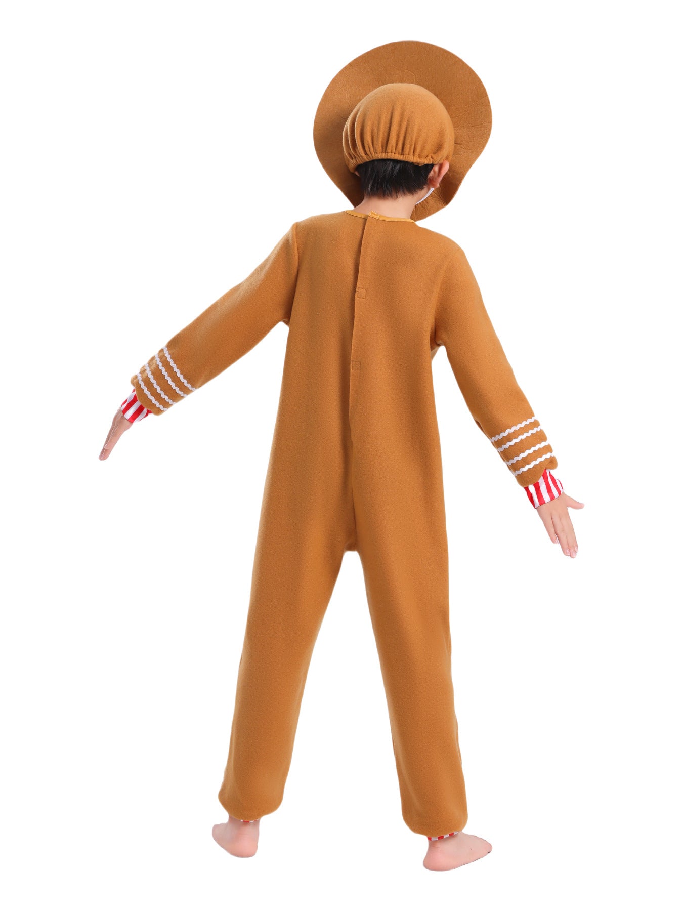New children's cos costume Christmas costume Gingerbread Man cartoon Halloween party performance set