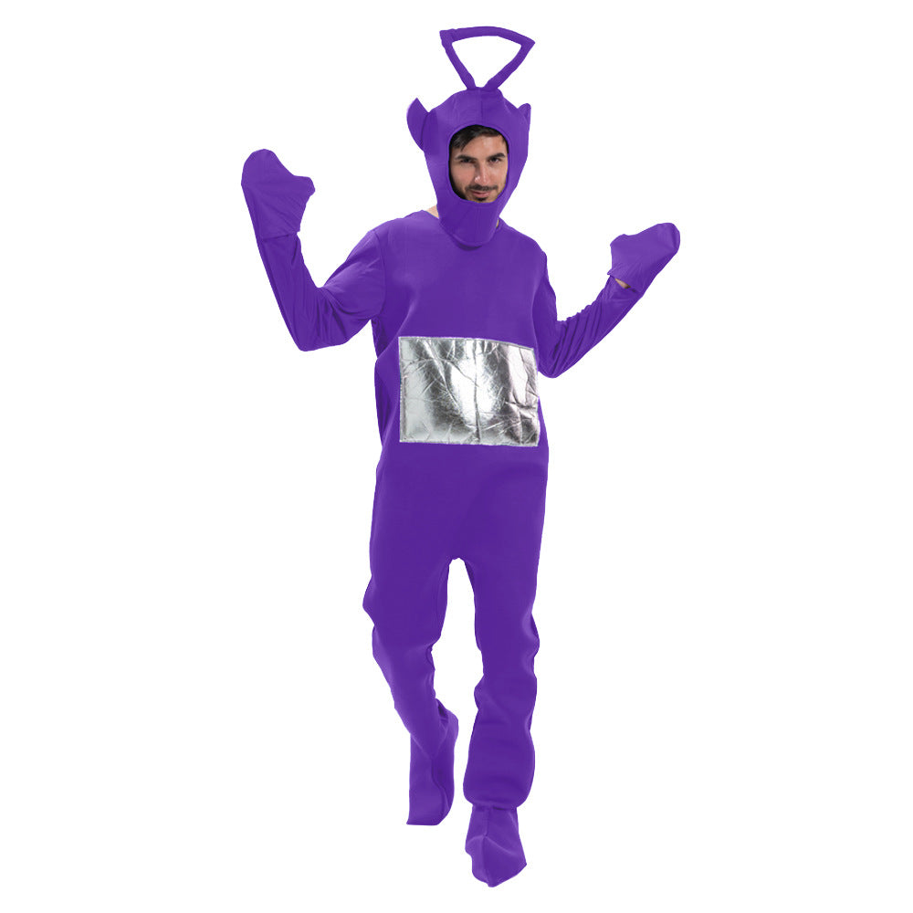 Factory cartoon character Teletubbies Play costume party funny outfit campus activity Halloween cute costume