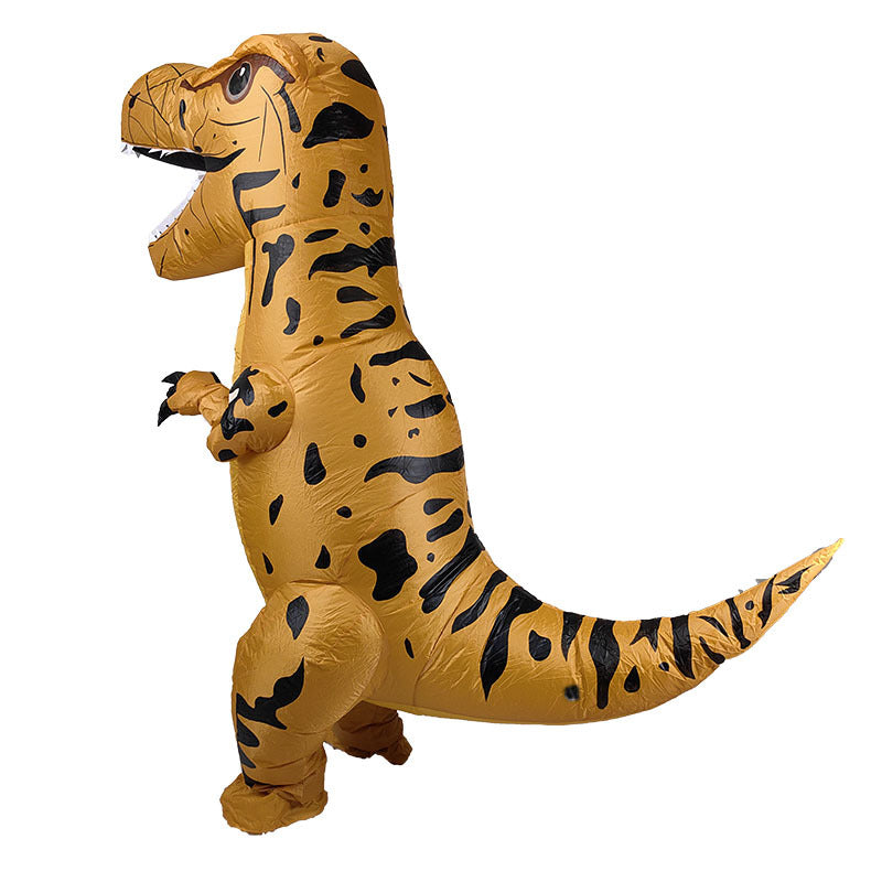 Amazon funny children dinosaur celebration doll makeup props Halloween Tyrannosaurus inflatable costume costume