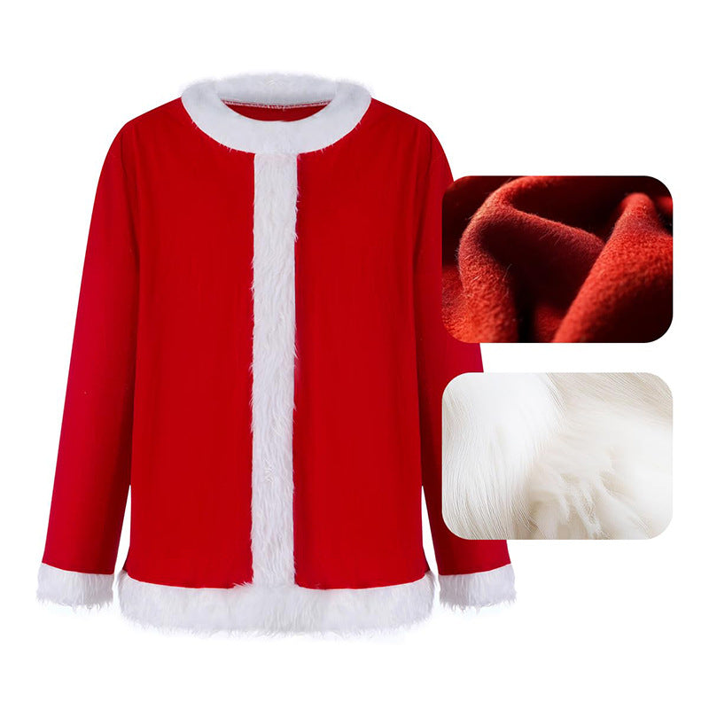 Christmas Grinch costume ghost adult costume ghost elf costume long hair role carnival play costume