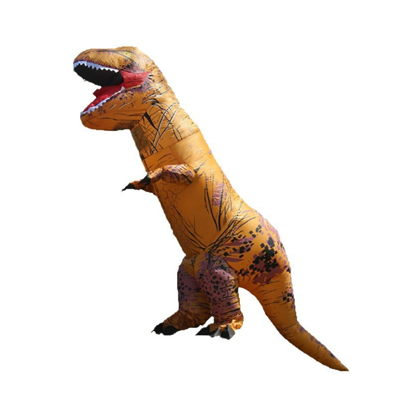 Amazon funny children dinosaur celebration doll makeup props Halloween Tyrannosaurus inflatable costume costume