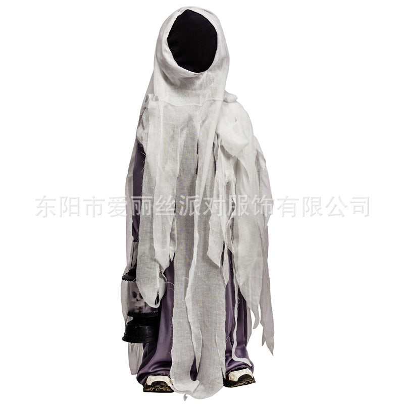 Little male Lantern Ghost cosplay costume Halloween party costume cos ghost costume soul Ferryman