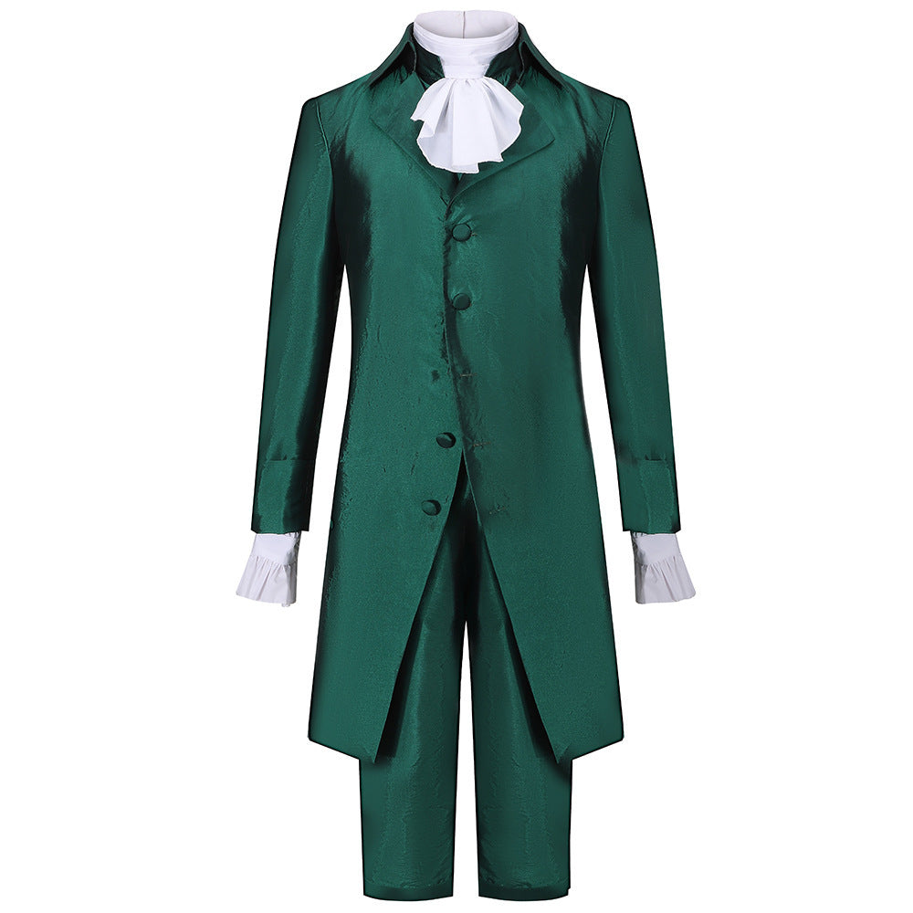 Halloween carnival cosplay Medieval Prince costume Alexander Hamilton rock costume