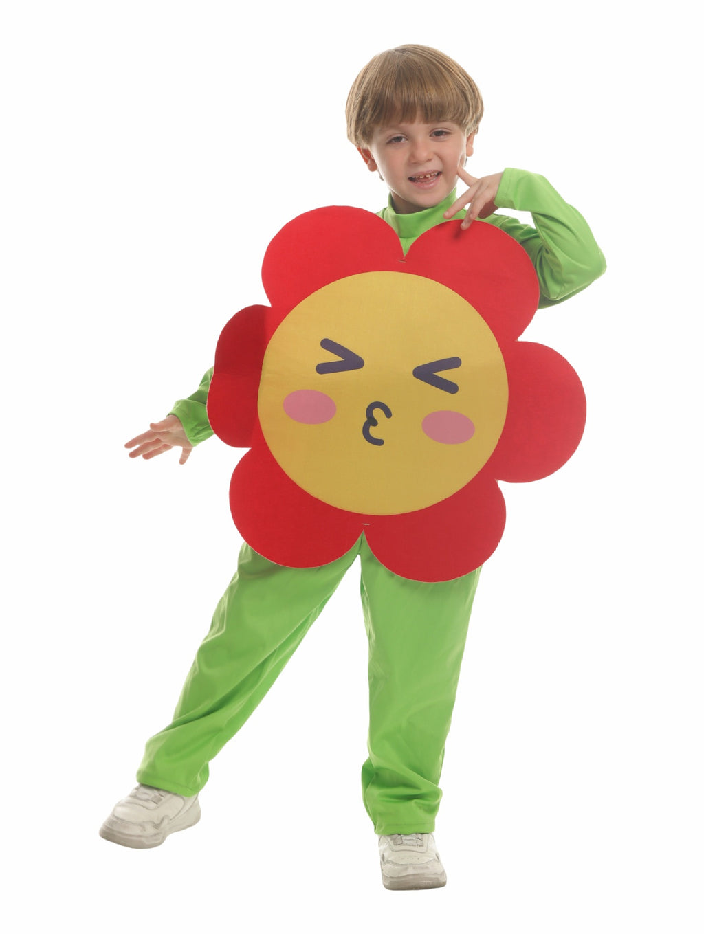 Children's rose cosplay costume performance costume performance wear sunflower tree caterpillar decoration