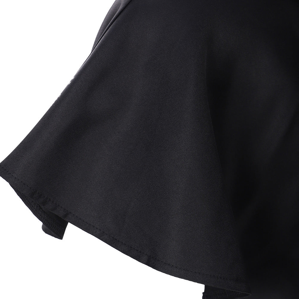 Medieval costume death hooded cape Halloween stage costume vampire missionary cosplay dress up