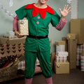 Christmas elf children adult performance costume green elf cosplay parent-child costume dance party costume