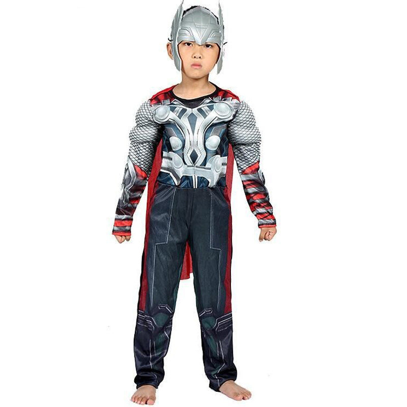 Multiple Halloween muscle costume cosplay children Hulk costume Avengers Anime performance wear
