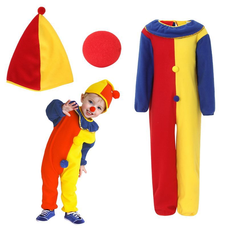 Cross-border new arrival children's Halloween costume cosplay cute pumpkin costume performance costume baby animal romper