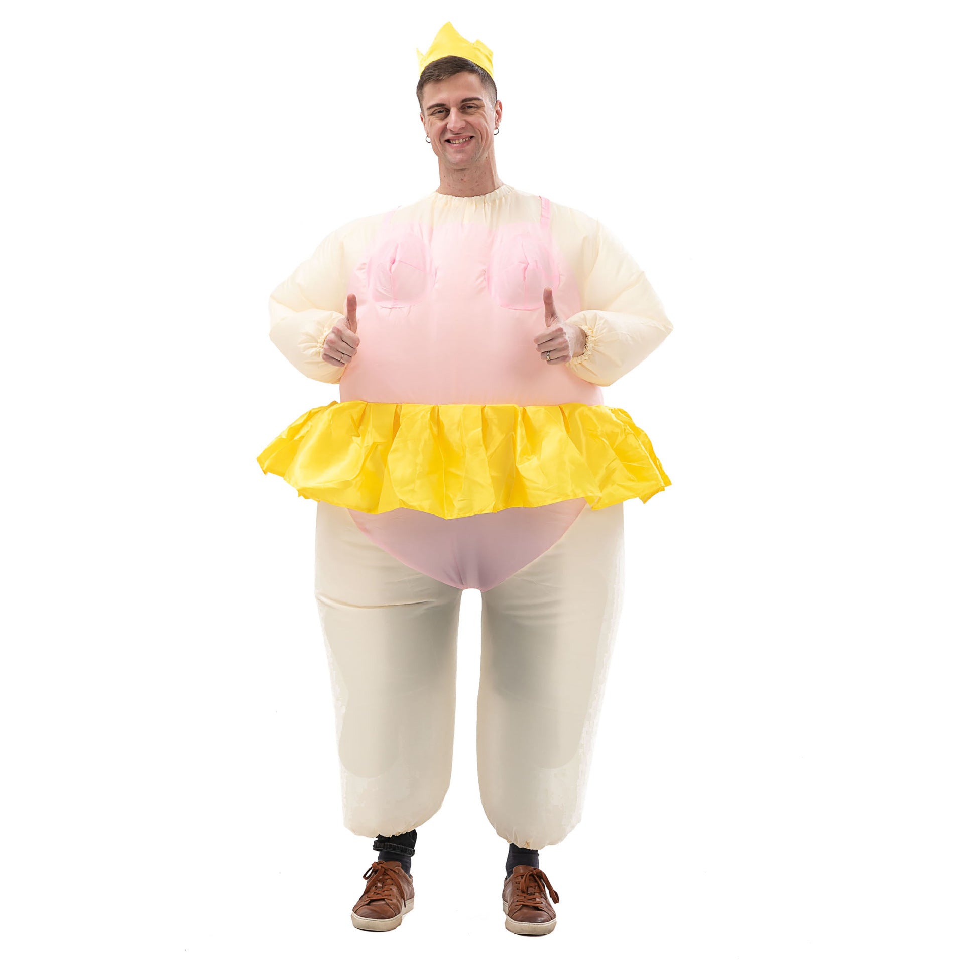 Cross-border Halloween performance inflatable costume American team clown party performance costume performance activity inflatable costume
