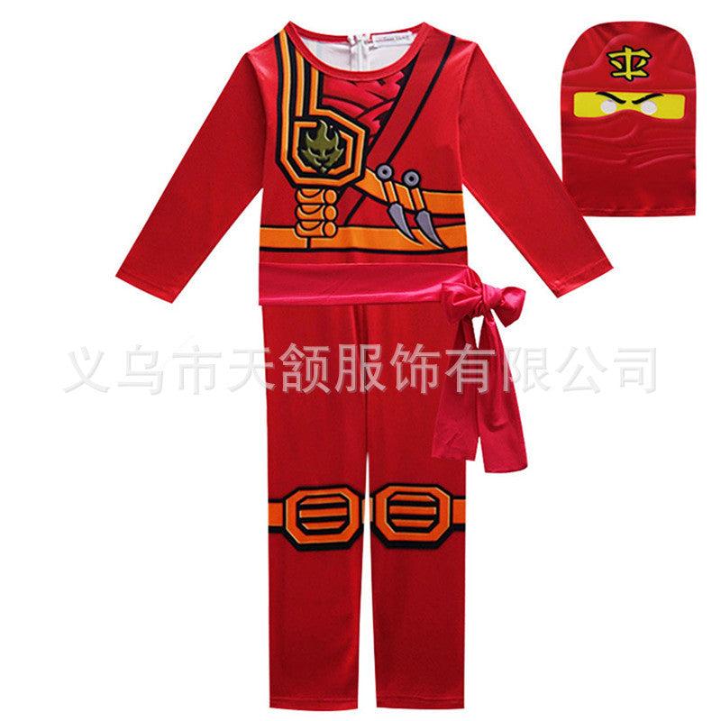 Children's Lego Ninjago cosplay costume kids Halloween anime jumpsuit costume costumes