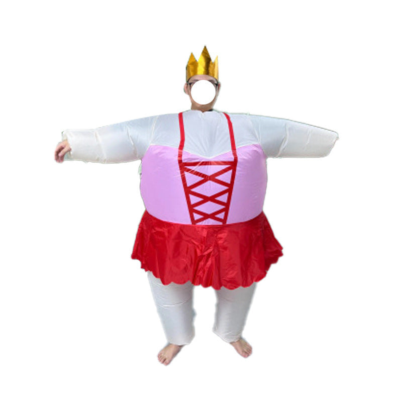 Tiktok Halloween annual party party costume funny performance dinosaur inflatable clothing Astronaut Frog doll clothing