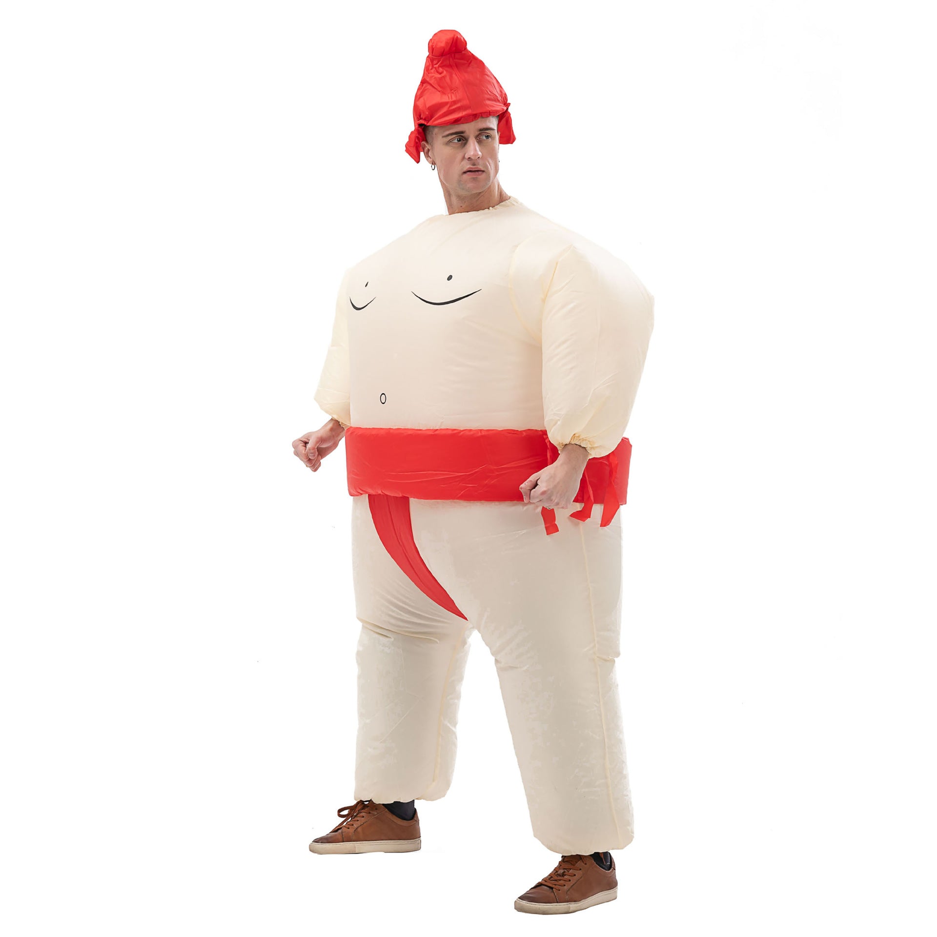 Halloween comedy show wrestling props fat funny inflatable doll costume sumo inflatable clothes
