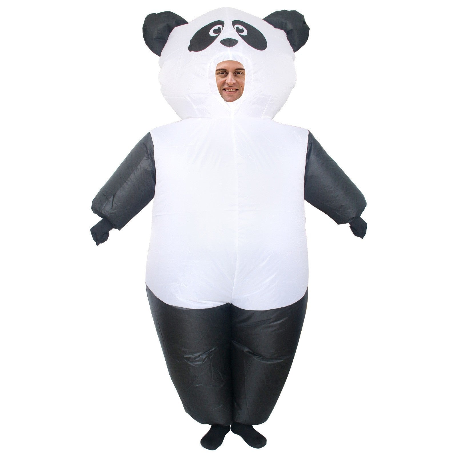 Exclusive for cross-border panda inflatable costume parent-child game role play full body Cartoon Doll panda inflatable costume