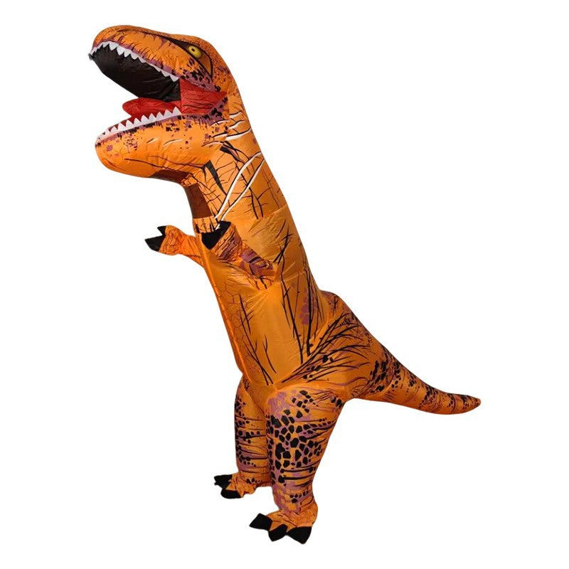Amazon funny children dinosaur celebration doll makeup props Halloween Tyrannosaurus inflatable costume costume