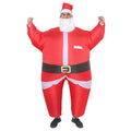 Factory hot sale Santa Claus inflatable clothing Christmas tree inflatable clothing pack Christmas Snowman inflatable clothing costumes