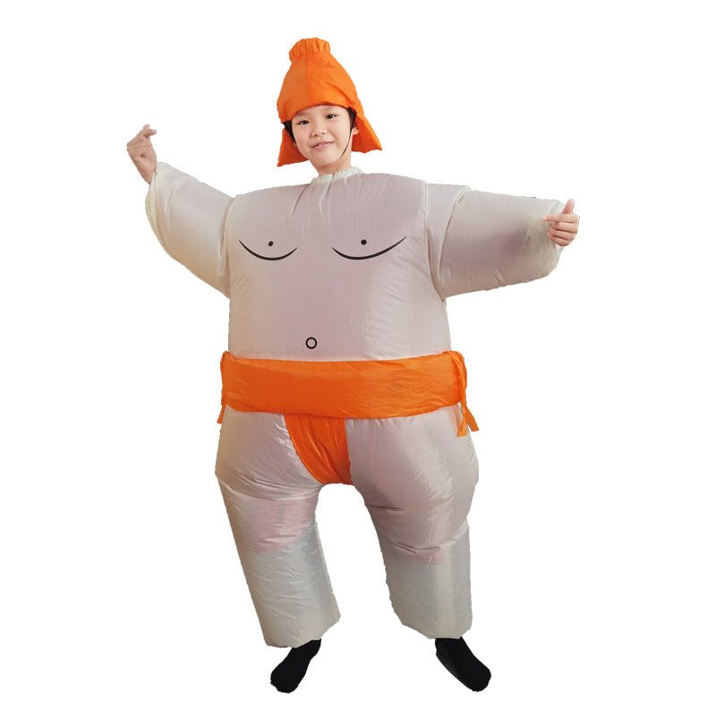 Annual meeting performance show doll ballet inflatable clothing fat inflatable sumo funny party activity ballet inflatable clothing