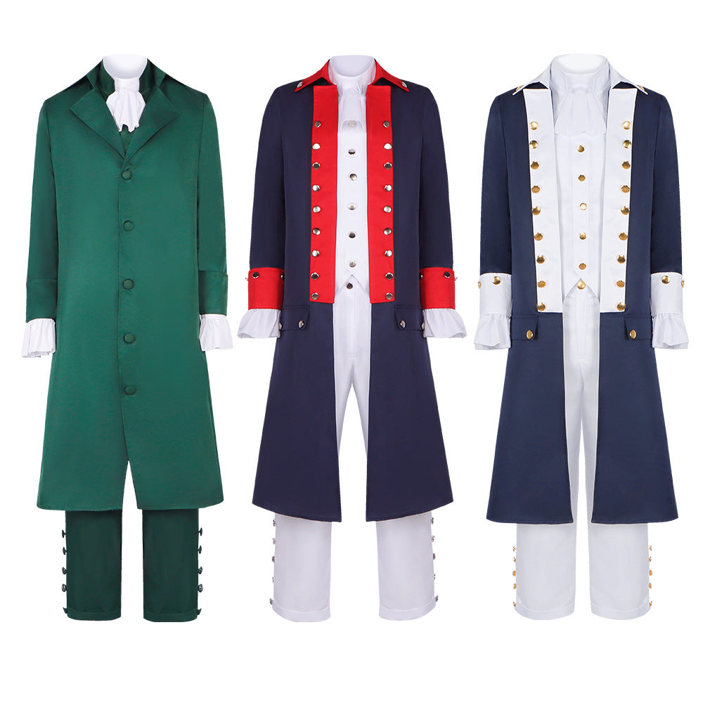 Medieval Prince costume Alexander Hamilton rock concert Halloween carnival cos costume