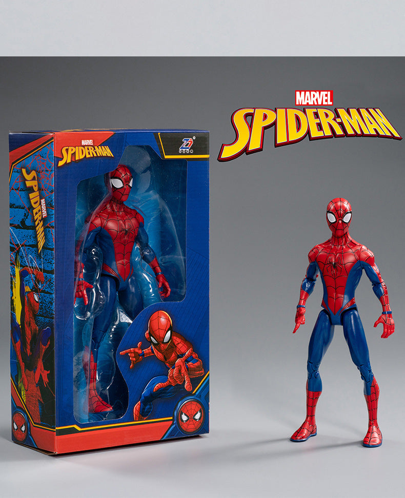 Avengers 7-inch iron man model Spider-Man hand office Captain America Marvel decoration toys