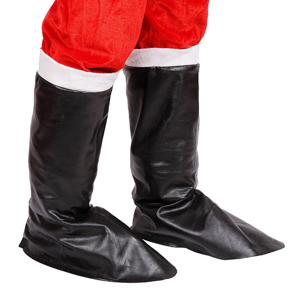 Santa Claus costume cross-border adult men gold velvet Santa Claus costume Halloween performance costume