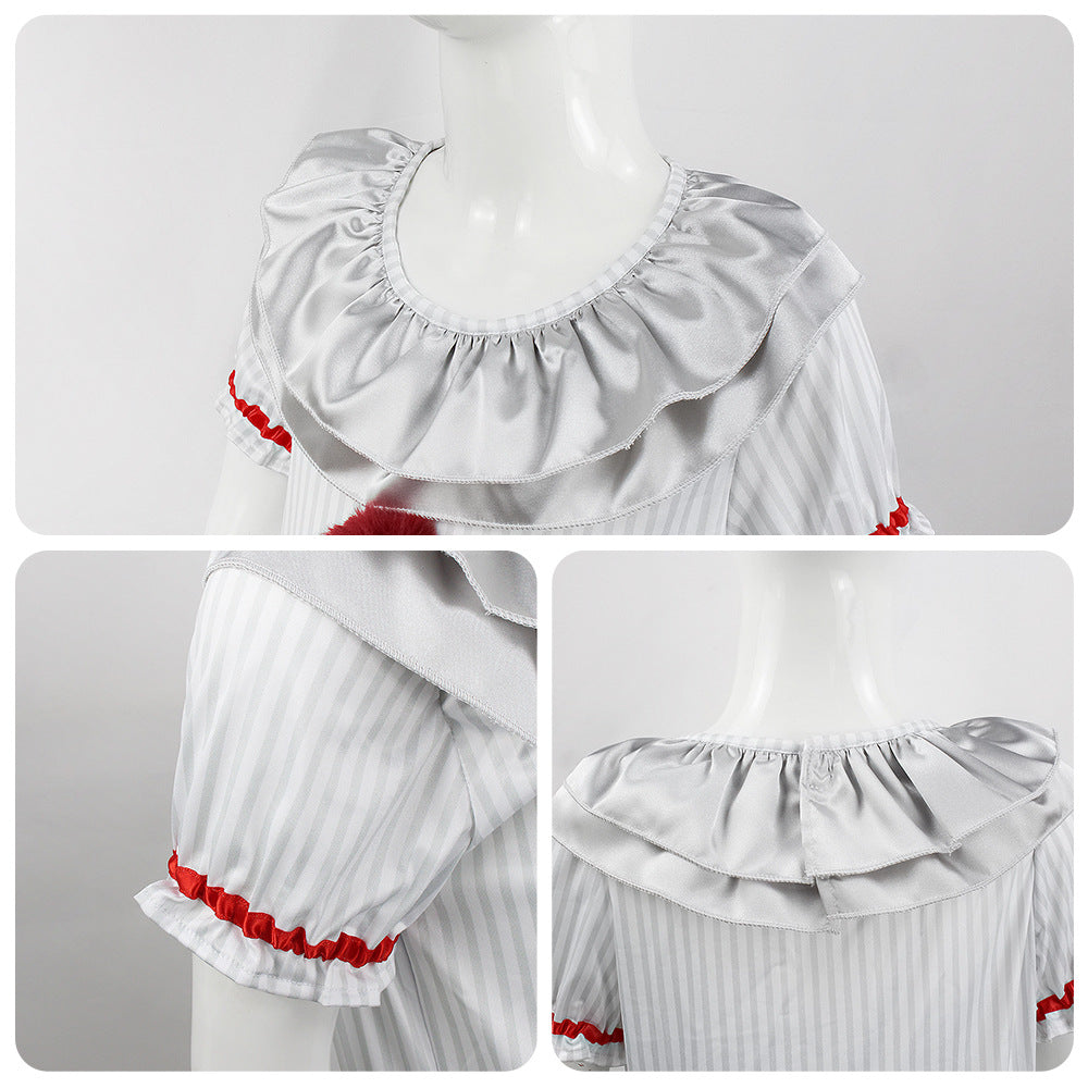American Pennywise clown Halloween cosplay costume for girls